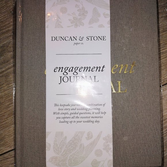 Engagement Journal for Couples (Taupe, 69 Pages) - Picture 1 of 1